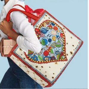 Brighton Celebrate Holiday Tote Bag NWT